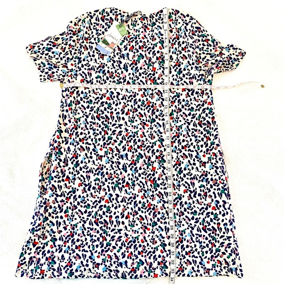 Joules Hattie Dress Multicolored Leopard US8 - Picture 8 of 10